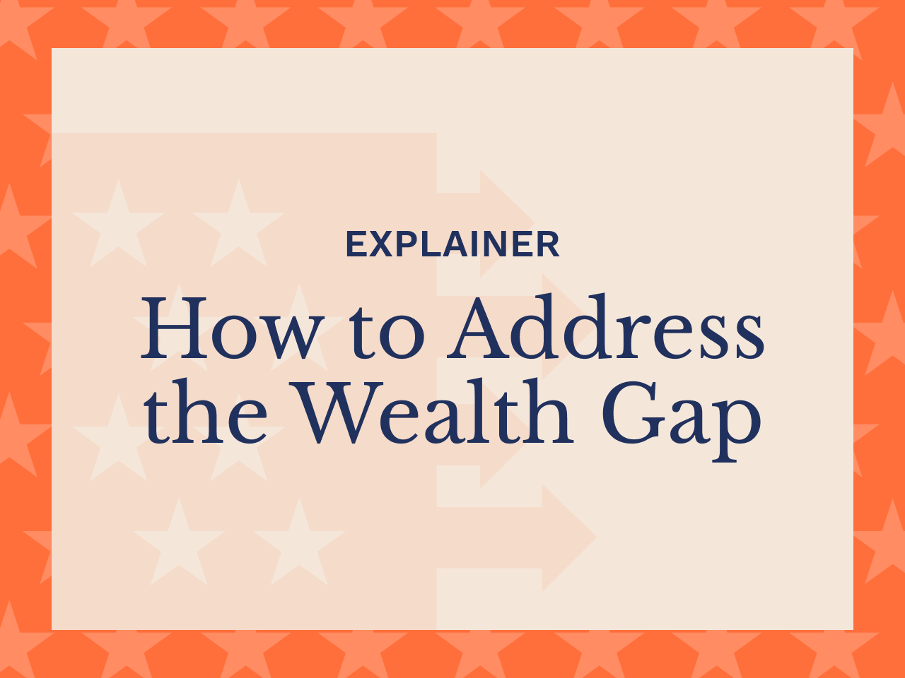 How to Take Action to Address the Wealth Gap